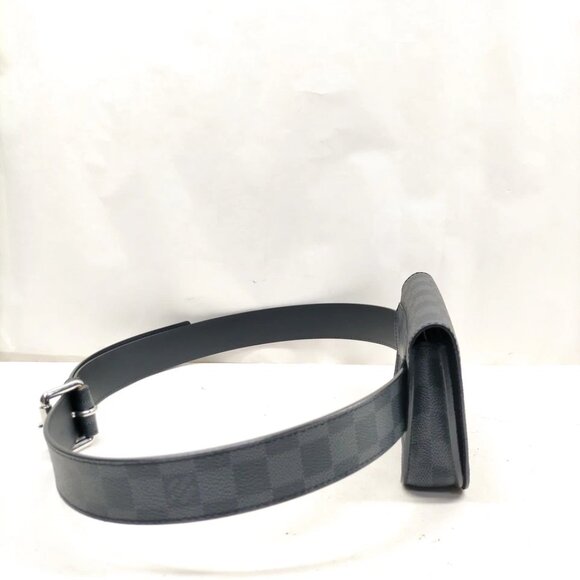 Louis Vuitton LV Waist Pouch Sanctuaire Pochette HommeDamier Graphite 692-042925 - Picture 4 of 13